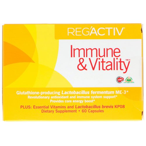Dr. Ohhira's, Reg'Activ, Immune & Vitality, 60 Capsules Review