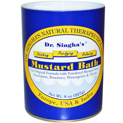 Dr. Singha's, Mustard Bath, 8 oz (227 g) Review