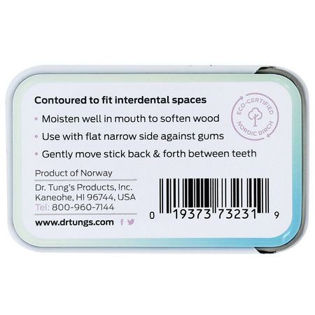 牙籤, 牙科: Dr. Tung's, Perio Sticks, X-Thin, 100 Sticks