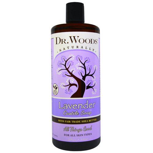 Dr. Woods, Lavender, Castile Soap, Fair Trade, Shea Butter, 32 fl oz (946 ml) Review