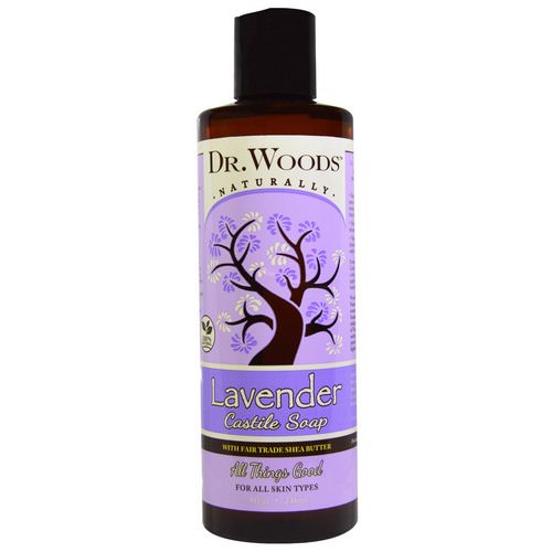 Dr. Woods, Lavender Castile Soap with Fair Trade Shea Butter, 8 fl oz (236 ml) Review
