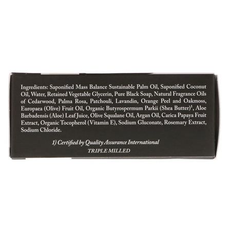 清潔劑, 洗面奶: Dr. Woods, Raw Black Soap, Facial Cleansing Bar, 5.25 oz (149 g)