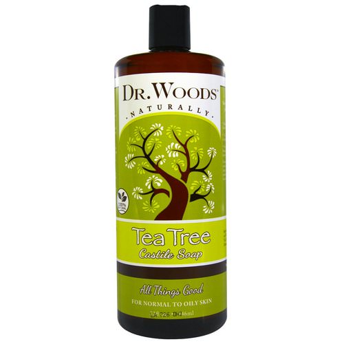 Dr. Woods, Tea Tree Castile Soap, 32 fl oz (946 ml) Review