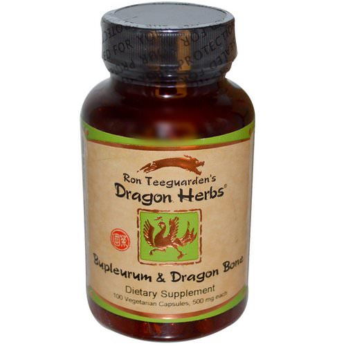 Dragon Herbs, Bupleurum & Dragon Bone, 500 mg, 100 Veggie Caps Review