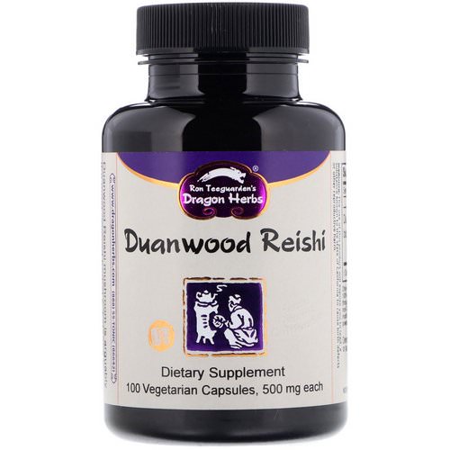 Dragon Herbs, Duanwood Reishi, 500 mg, 100 Vegetarian Capsules Review