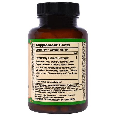 婦女的健康, 補品: Dragon Herbs, Natural Woman, 470 mg, 100 Veggie Caps