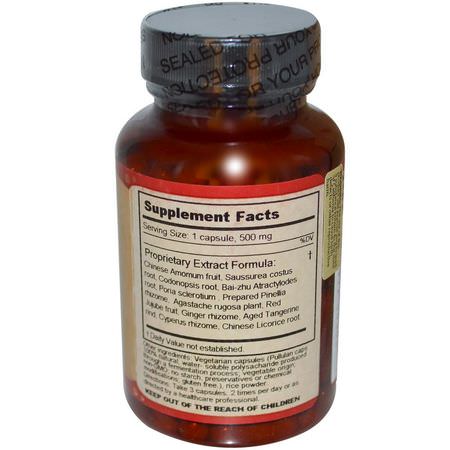 消化, 補品: Dragon Herbs, OptDigest, 500 mg, 100 Veggie Caps