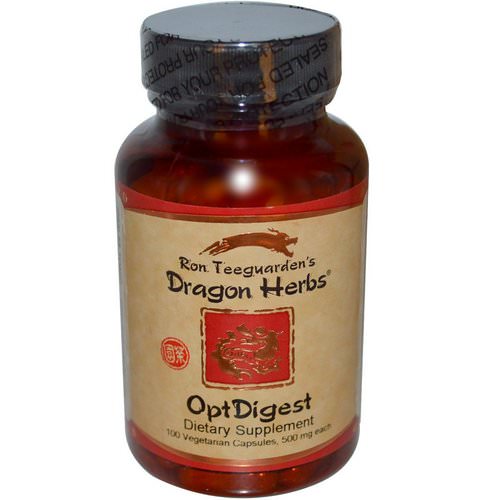 Dragon Herbs, OptDigest, 500 mg, 100 Veggie Caps Review