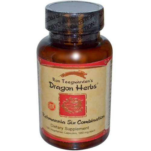 Dragon Herbs, Rehmannia Six Combination, 500 mg, 100 Veggie Caps Review