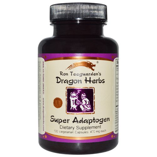 Dragon Herbs, Super Adaptogen, 470 mg, 100 Veggie Caps Review