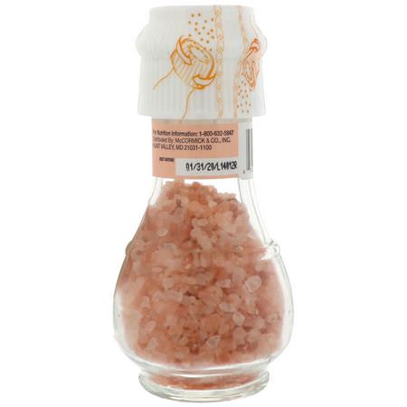 喜馬拉雅粉紅鹽: Drogheria & Alimentari, All Natural Pink Himalayan Salt Mill, 3.18 oz (90 g)