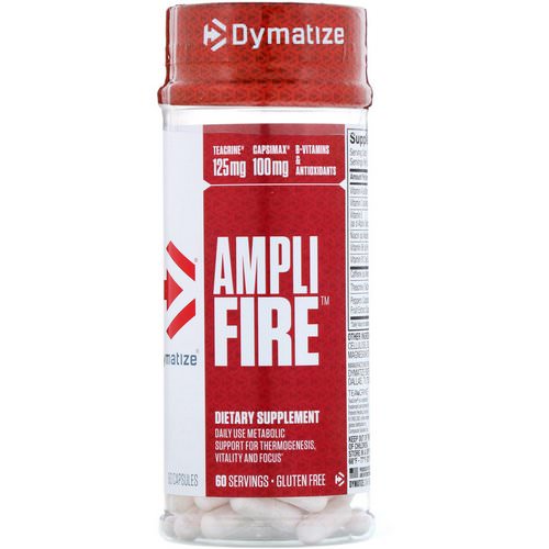 Dymatize Nutrition, Ampli-Fire, 60 Capsules Review