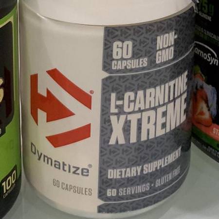 Dymatize Nutrition L-Carnitine - 左旋肉鹼, 氨基酸, 補品