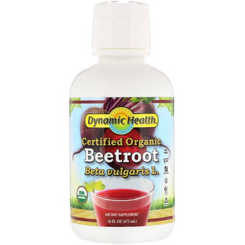 Dynamic Health Laboratories, Certified Organic Beetroot, 16 fl oz (473 ml) Review
