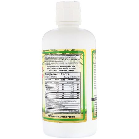 果汁, 飲料: Dynamic Health Laboratories, Certified Organic Sea Buckthorn Blend, 33.8 fl oz (1 l)