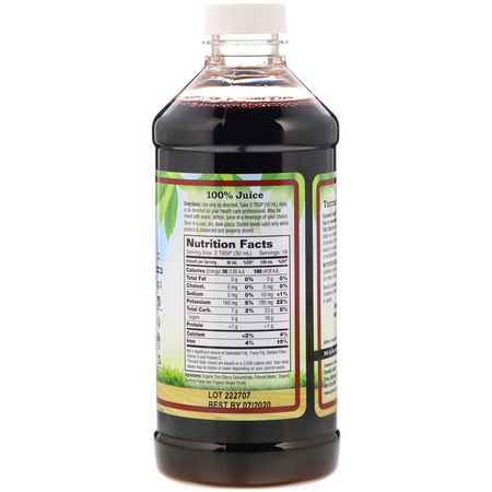 薑黃素, 薑黃: Dynamic Health Laboratories, Tart Cherry Turmeric & Ginger Tonic, 16 fl oz (473 ml)