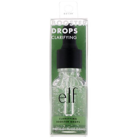 血清, 治療: E.L.F, Clarifying Booster Drops, 0.51 fl oz (15 ml)
