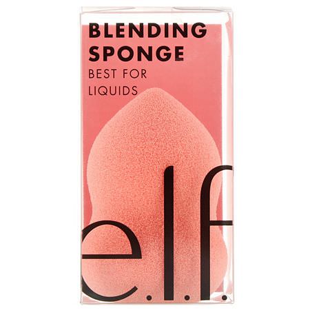 化妝海綿, 化妝刷: E.L.F, Blending Sponge, 1 Sponge
