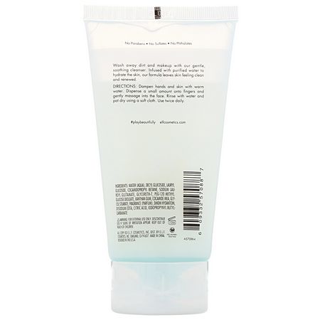 清潔劑, 洗面奶: E.L.F, Daily Face Cleanser, 5 fl oz (150 ml)