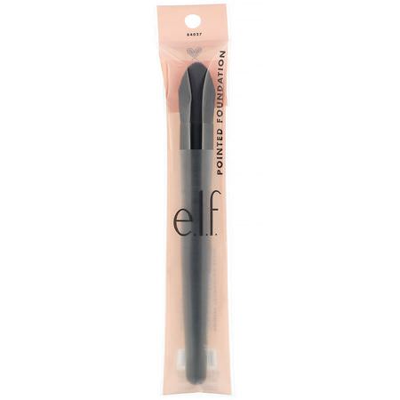 美容化妝刷: E.L.F, Pointed Foundation Brush, 1 Brush