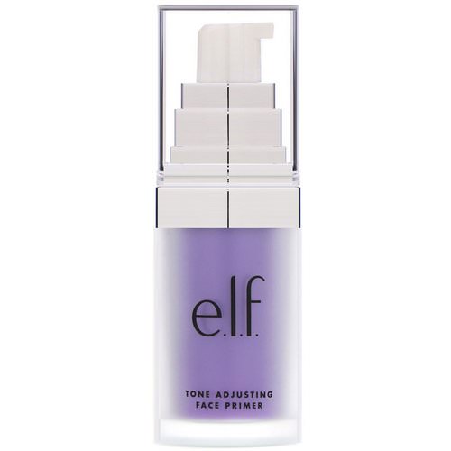 E.L.F, Tone Adjusting Face Primer, Brightening Lavender, 0.47 fl oz (14 ml) Review