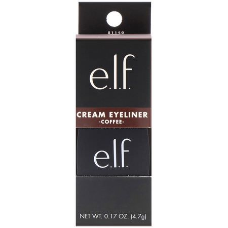 眼線筆, 眼睛: E.L.F, Cream Eyeliner, Coffee, 0.17 oz (4.7 g)