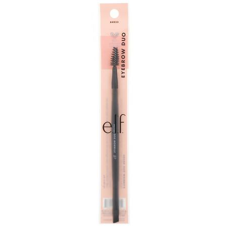 美容化妝刷: E.L.F, Eyebrow Duo Brush, 1 Brush