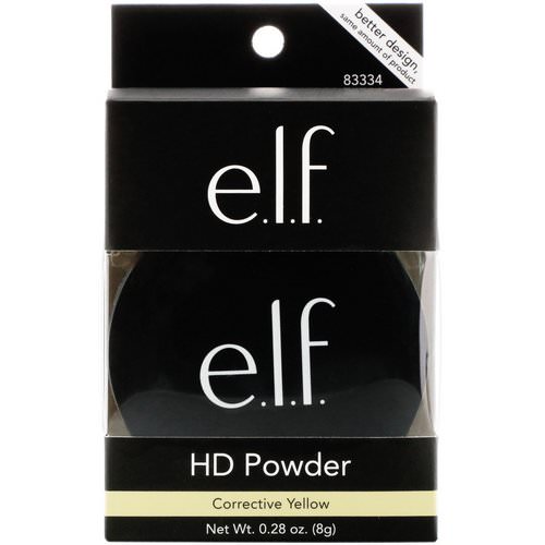 E.L.F, High Definition Powder, Corrective Yellow, 0.28 oz (8 g) Review