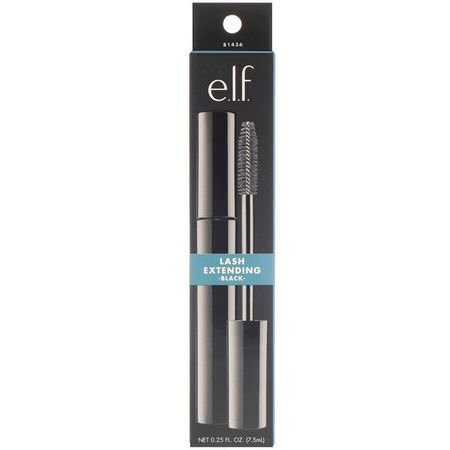 睫毛膏睫毛膏: E.L.F, Lash Extending Mascara, Black, 0.25 fl. oz. (7.5 ml)