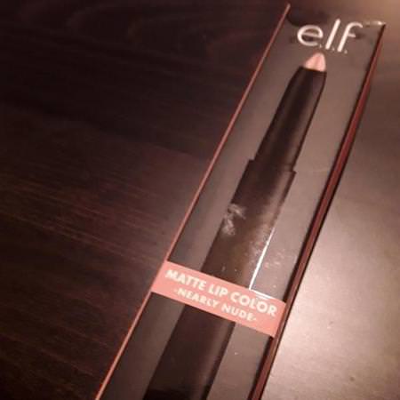 E.L.F, Matte Lip Color, Nearly Nude, 0.05 oz (1.4 g)