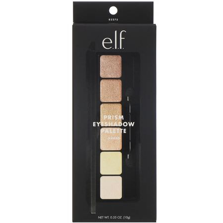化妝調色板, 眼影: E.L.F, Prism Eyeshadow Palette, Naked, 0.35 oz (10 g)