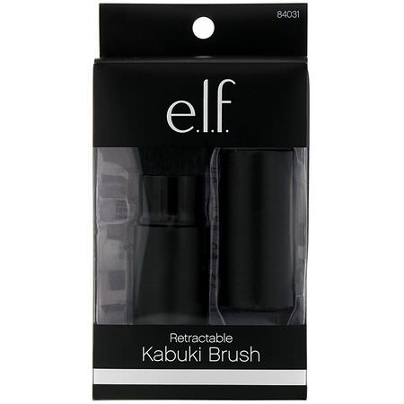 美容化妝刷: E.L.F, Studio, Retractable Kabuki Brush, 1 Brush