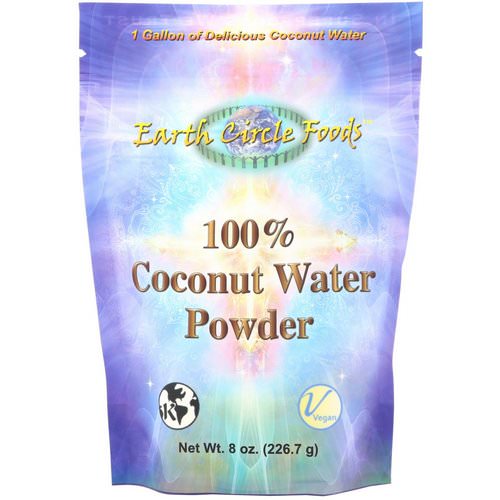 Earth Circle Organics, 100% Coconut Water Powder, 8 oz (226.7 g) Review