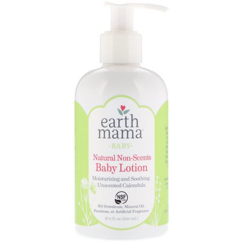Earth Mama, Baby, Natural Non-Scents, Baby Lotion, Unscented Calendula, 8 fl oz (240 ml) Review