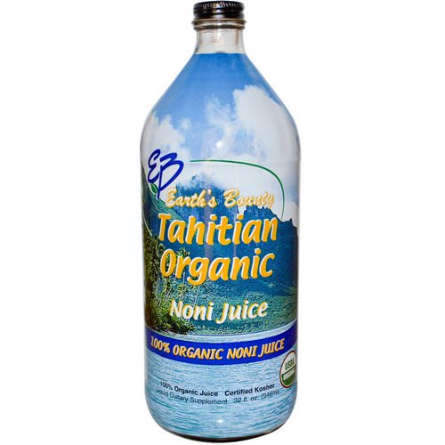Earth's Bounty, Tahitian Organic Noni Juice, 32 fl oz (946 ml) Review