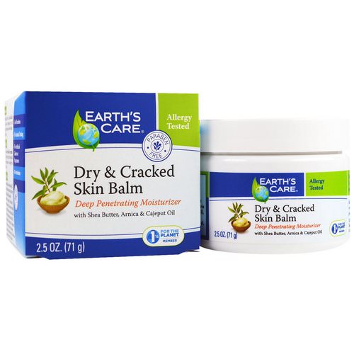 Earth's Care, Dry & Cracked Skin Balm, 2.5 oz (71 g) Review