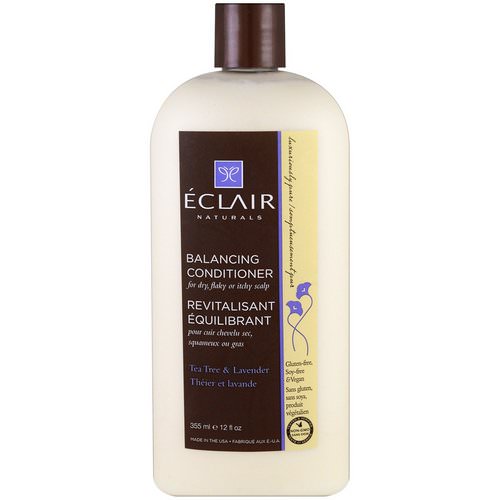 Eclair Naturals, Balancing Conditioner, Tea Tree & Lavender, 12 fl oz (355 ml) Review