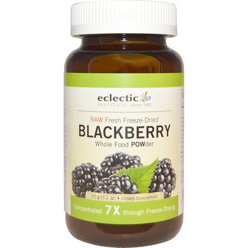 Eclectic Institute, Blackberry POWder, Raw, 3.2 oz (90 g) Review