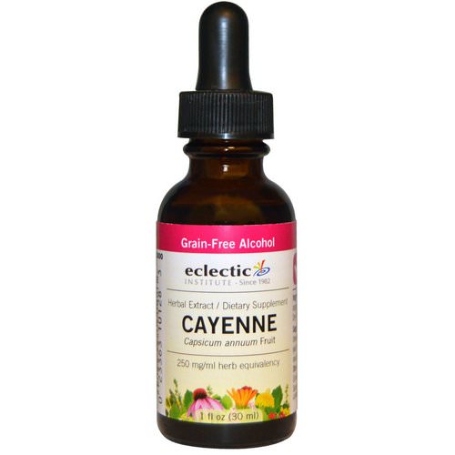 Eclectic Institute, Cayenne, 1 fl oz (30 ml) Review