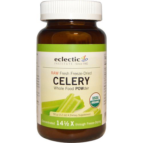 Eclectic Institute, Celery, Whole Food POWder, 3.2 oz (90 g) Review