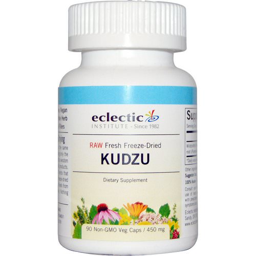 Eclectic Institute, Kudzu, 450 mg, 90 Non-GMO Veggie Caps Review