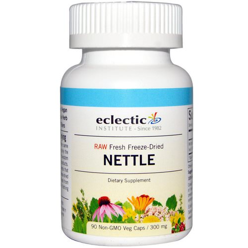 Eclectic Institute, Nettle, 300 mg, 90 Veggie Caps Review