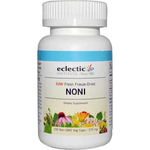 Eclectic Institute, Noni, 375 mg, 100 Non GMO Veggie Caps Review