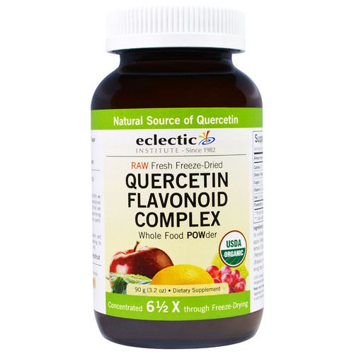 Eclectic Institute, Quercetin Flavonoid Complex, Whole Food POWder, 3.2 oz (90 g) Review