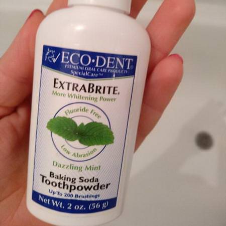 Eco-Dent Fluoride Free Whitening - 增白, 無氟, 牙膏, 口腔護理