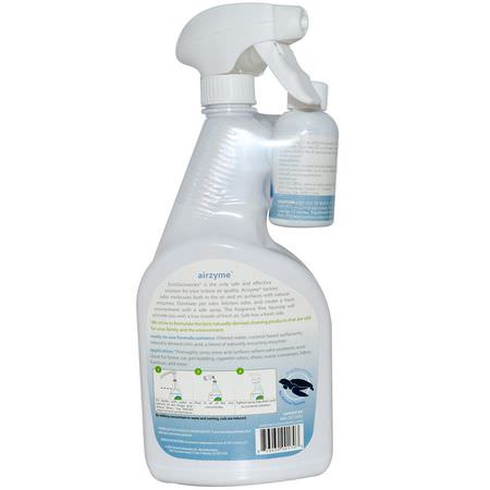 空氣清新劑: EcoDiscoveries, Airzyme, Air & Fabric Deodorizer, 2 fl oz ( 60 ml) Concentrate w/ 1 Spray Bottle