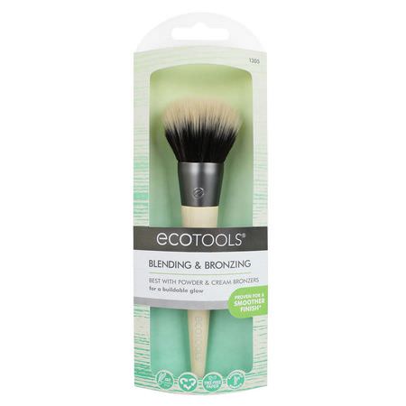 美容化妝刷: EcoTools, Blending & Bronzing Brush, 1 Brush