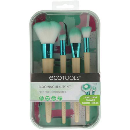 禮品套裝, 化妝刷: EcoTools, Blooming Beauty Kit, 5 Piece Kit