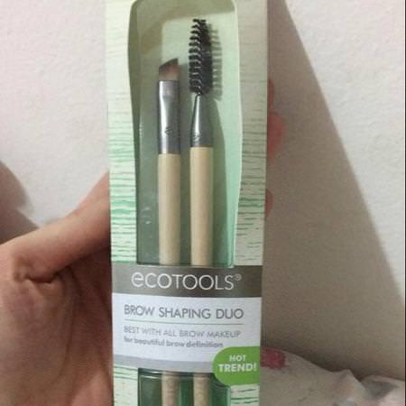 EcoTools, Brow Shaping Duo, 2 Brushes