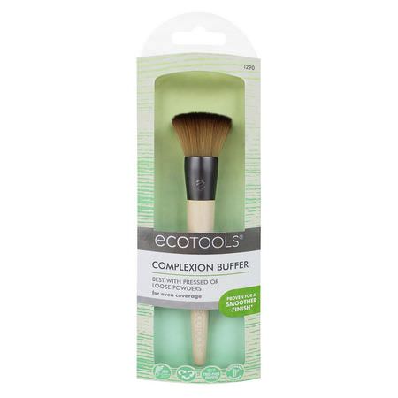 美容化妝刷: EcoTools, Complexion Buffer Brush, 1 Brush